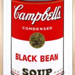 CAMPBELL'S SOUP Can 1（BLACK BEAN) 2サンデーモーニング版