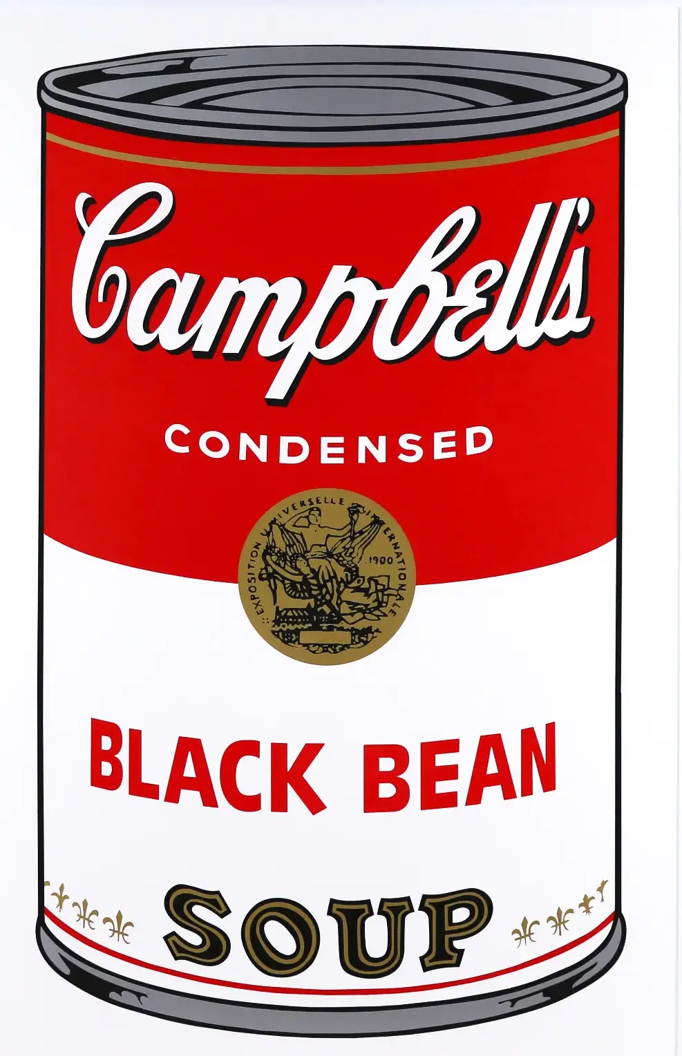 CAMPBELL'S SOUP Can 1（BLACK BEAN) 2サンデーモーニング版