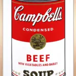 CAMPBELL'S SOUP Can 1（BEEF)サンデーモーニング版