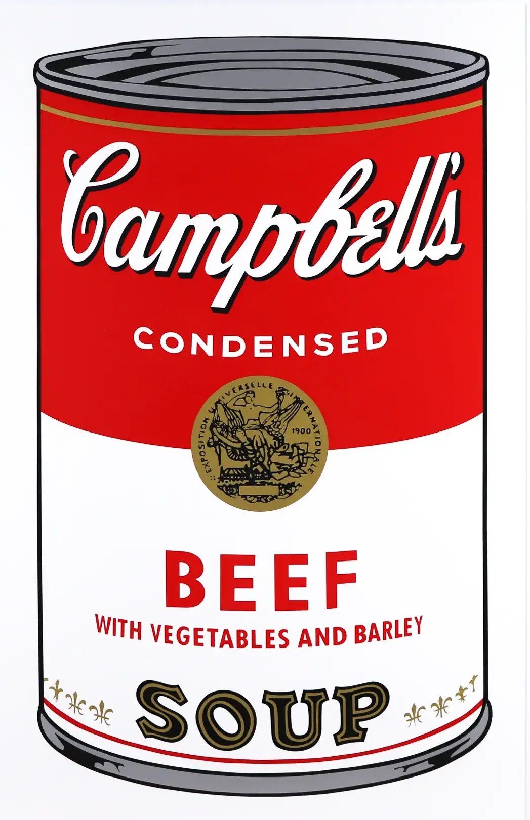 CAMPBELL'S SOUP Can 1（BEEF)サンデーモーニング版