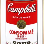 CAMPBELL'S SOUP Can 1（CONSOMME) サンデーモーニング版