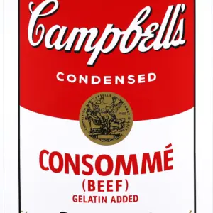 CAMPBELL'S SOUP Can 1（CONSOMME) サンデーモーニング版