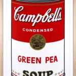 CAMPBELL'S SOUP Can 1（GREEN PEA)サンデーモーニング版