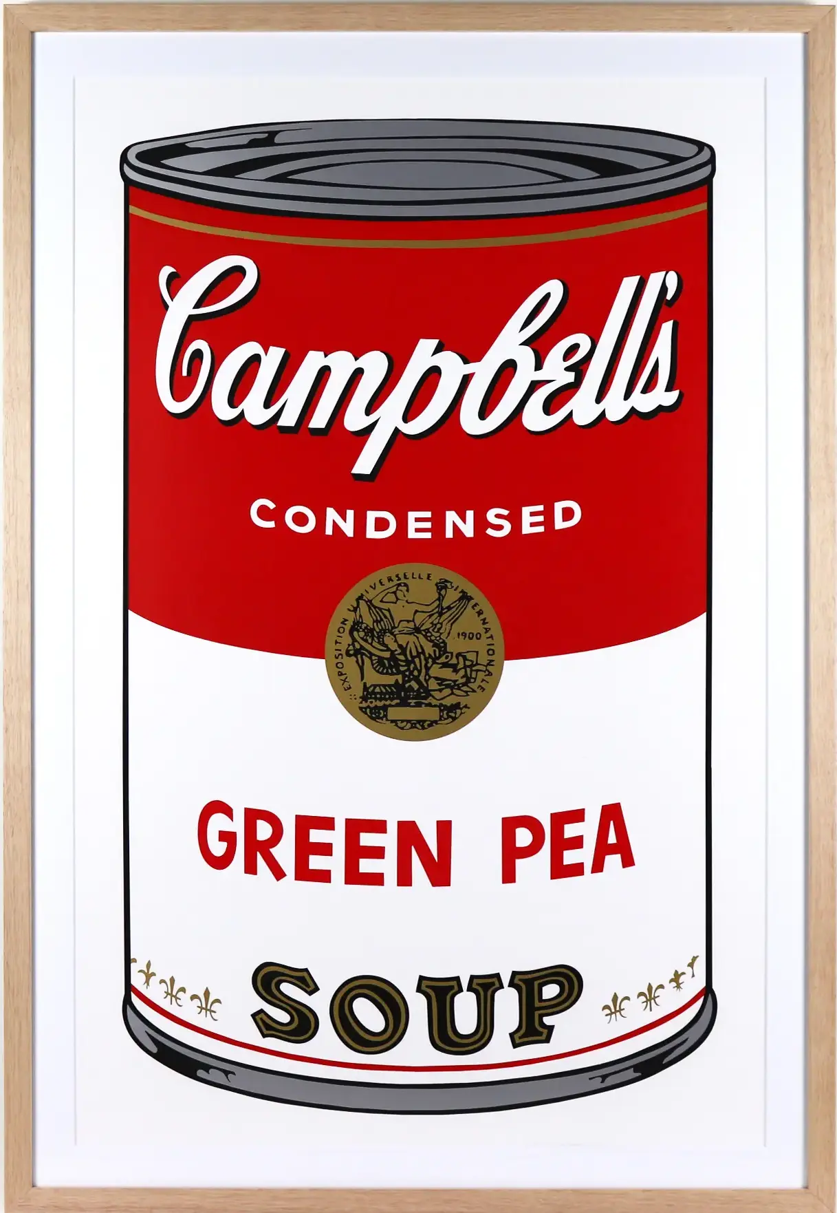 CAMPBELL'S SOUP Can 1（GREEN PEA)サンデーモーニング版