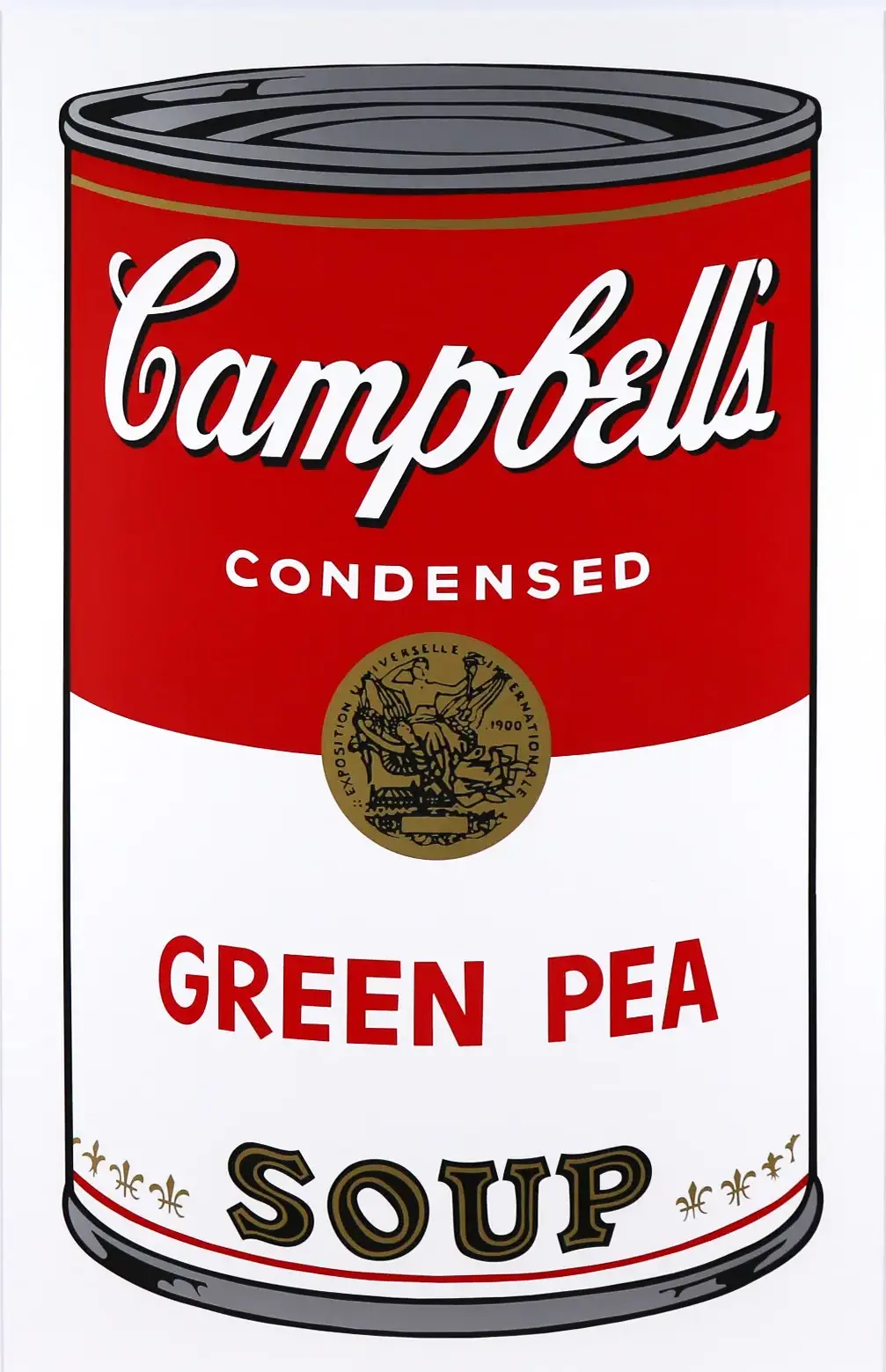 CAMPBELL'S SOUP Can 1（GREEN PEA)サンデーモーニング版