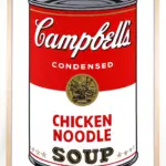 CAMPBELL'S SOUP Can 1（CHICKEN NOODLE) 3サンデーモーニング版