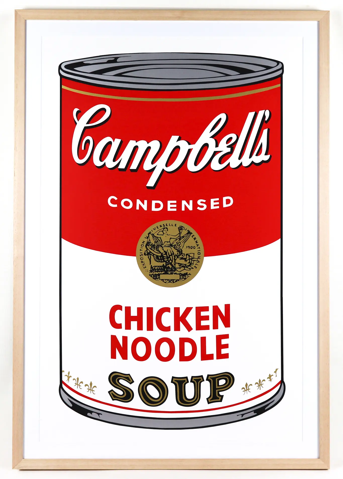 CAMPBELL'S SOUP Can 1（CHICKEN NOODLE) 3サンデーモーニング版