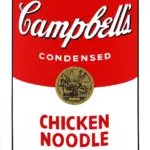 CAMPBELL'S SOUP Can 1（CHICKEN NOODLE) 3サンデーモーニング版