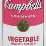 CAMPBELL'S SOUP Can （VEGETABLE)