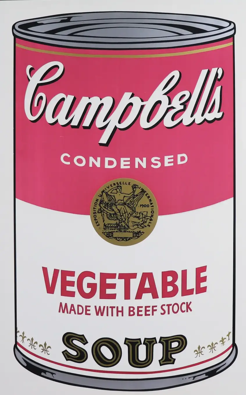 CAMPBELL'S SOUP Can （VEGETABLE)