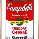 CAMPBELL'S SOUP Can 2（CHEDDAR CHEESE)　サンデーモーニング版