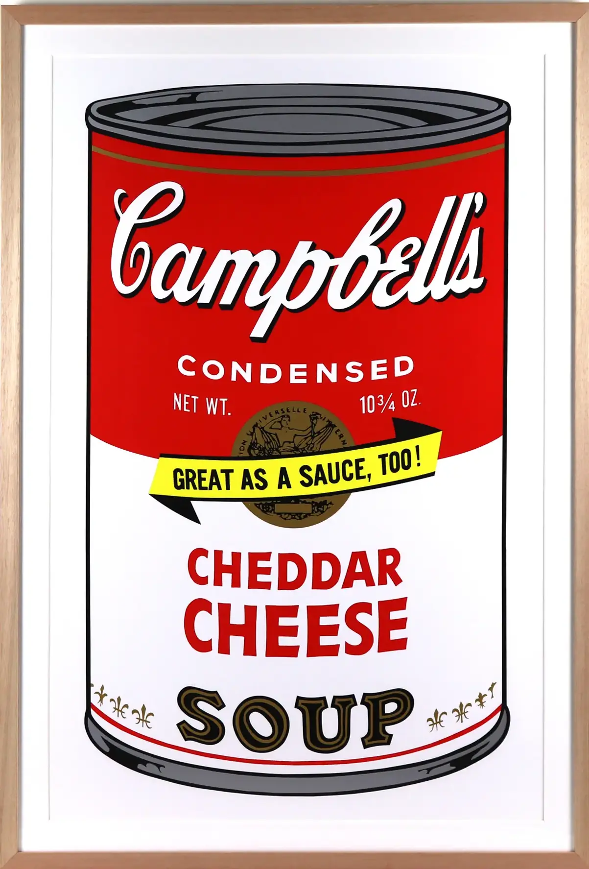 CAMPBELL'S SOUP Can 2（CHEDDAR CHEESE)　サンデーモーニング版