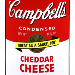 CAMPBELL'S SOUP Can 2（CHEDDAR CHEESE)　サンデーモーニング版