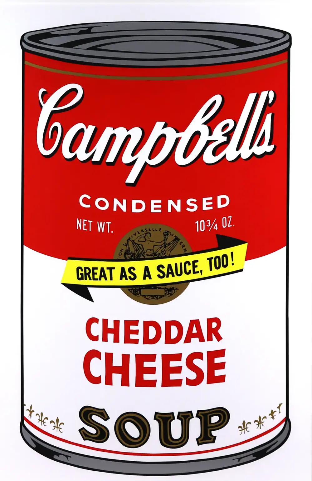 CAMPBELL'S SOUP Can 2（CHEDDAR CHEESE)　サンデーモーニング版