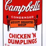 CAMPBELL'S SOUP Can 2（CHICKEN'N DUMPLINGS）　サンデーモーニング版