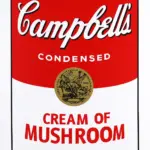 CAMPBELL'S SOUP Can 1（CREAM OF MUSHROOM) サンデーモーニング版