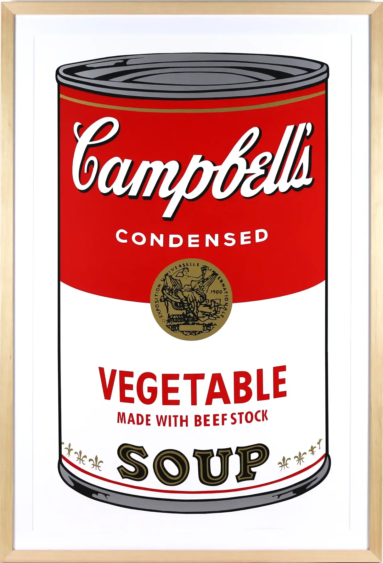 CAMPBELL'S SOUP Can 1（VEGETABLE) 10サンデーモーニング版