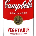 CAMPBELL'S SOUP Can 1（VEGETABLE) 10サンデーモーニング版