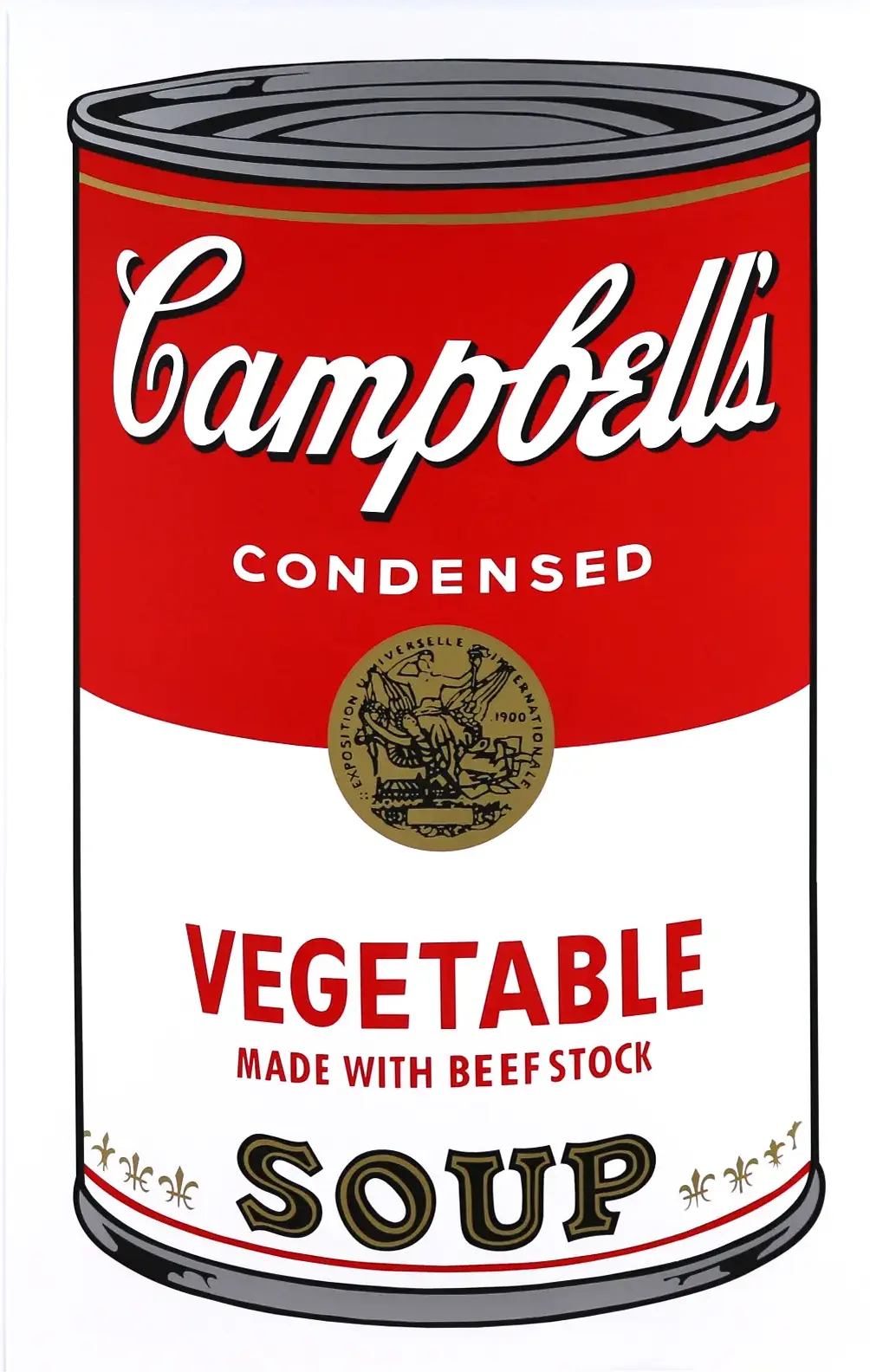 CAMPBELL'S SOUP Can 1（VEGETABLE) 10サンデーモーニング版