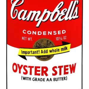 CAMPBELL'S SOUP Can 2（OYSTER STEW)　サンデーモーニング版