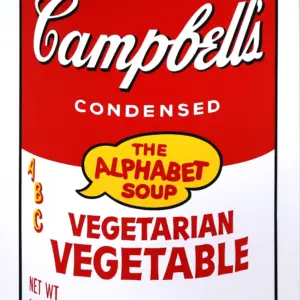 CAMPBELL'S SOUP Can 2（VEGETARIAN VEGETABLE）　サンデーモーニング版