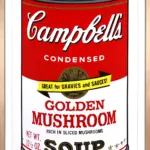 CAMPBELL'S SOUP Can 2（GOLDEN MUSHROOM)　サンデーモーニング版