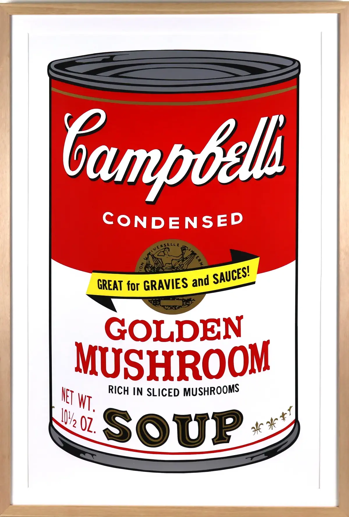 CAMPBELL'S SOUP Can 2（GOLDEN MUSHROOM)　サンデーモーニング版