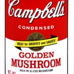 CAMPBELL'S SOUP Can 2（GOLDEN MUSHROOM)　サンデーモーニング版