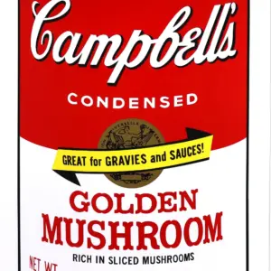 CAMPBELL'S SOUP Can 2（GOLDEN MUSHROOM)　サンデーモーニング版