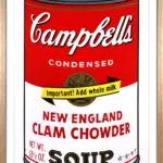 CAMPBELL'S SOUP Can 2（CLAM CHOWDER)　サンデーモーニング版