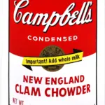 CAMPBELL'S SOUP Can 2（CLAM CHOWDER)　サンデーモーニング版