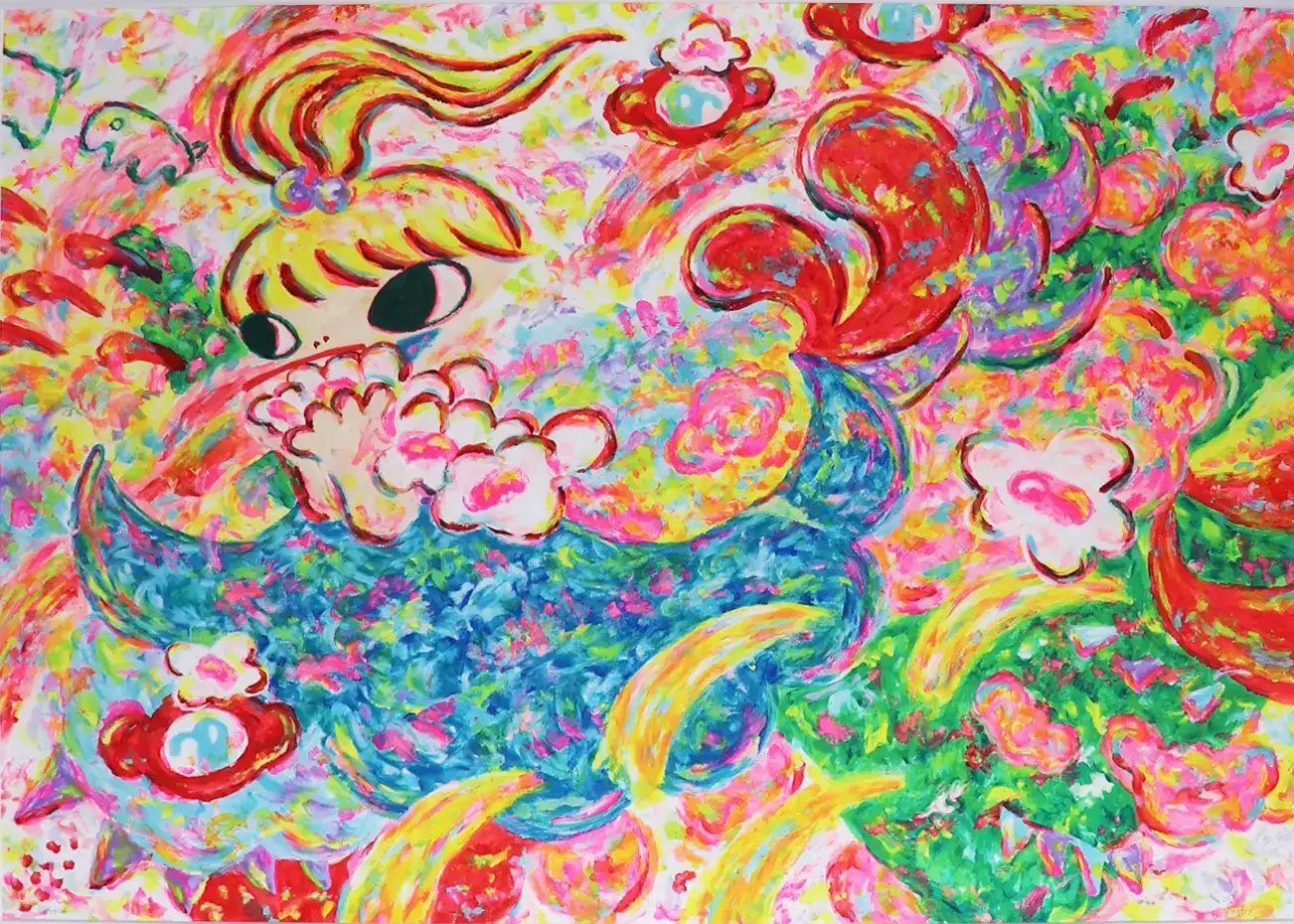 Untitled（水色ｽｶｰﾄ）