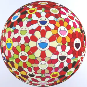 Flowerball-Goldish Colors（3D）