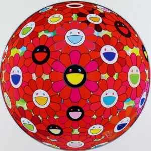 Flowerball(3D)-Red Ball:レッドボール