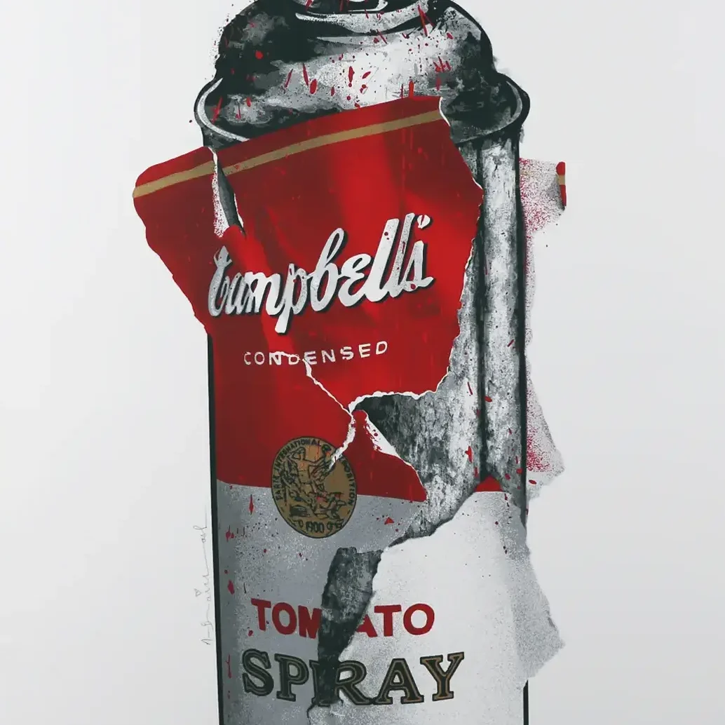 Mr.Brainwash ミスターブレインウォッシュ スプレー缶アート Mr. Brainwash （ミスターブレインウォッシュ） | 百貨店クオリティを