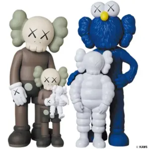 KAWS FAMILY BROWN