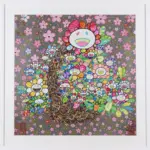 宋 李嵩「花籃」へのオマージュ