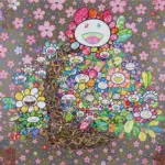宋 李嵩「花籃」へのオマージュ