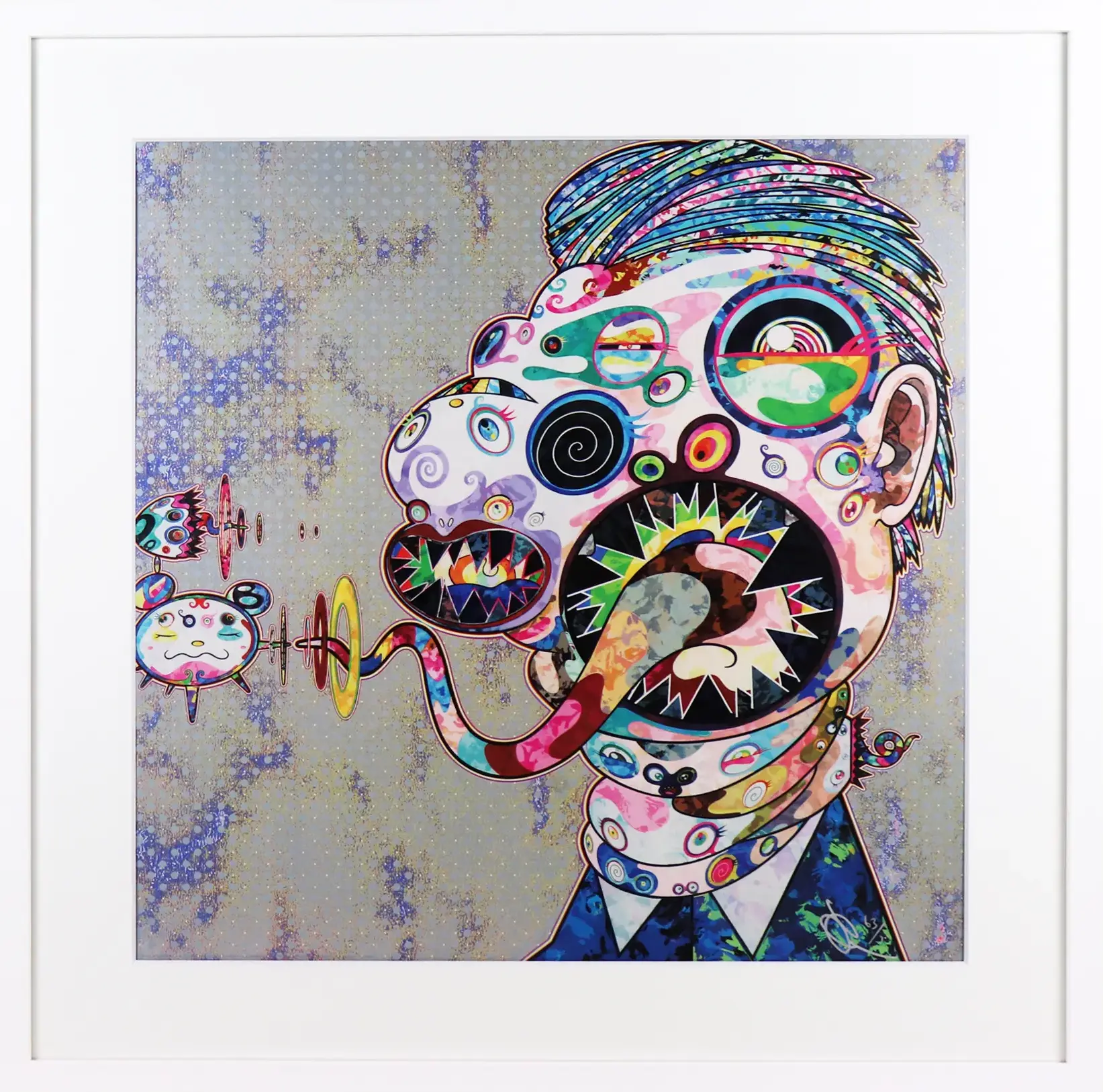 フランシス・ベーコンへのオマージュ（ジョージ・ダイアーの頭部の習作）