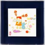 ねずみと群像図