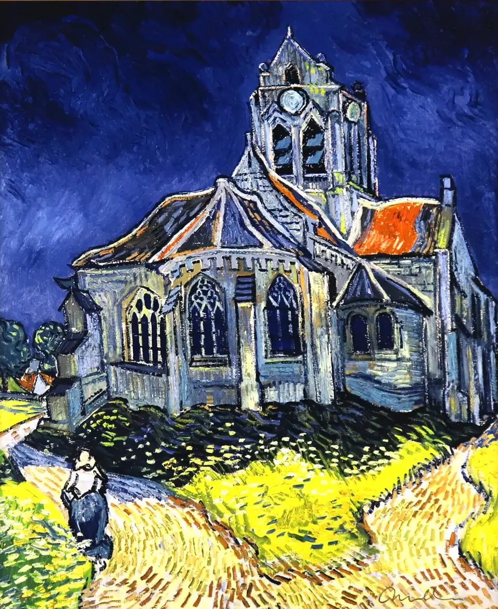 オーヴェルの教会