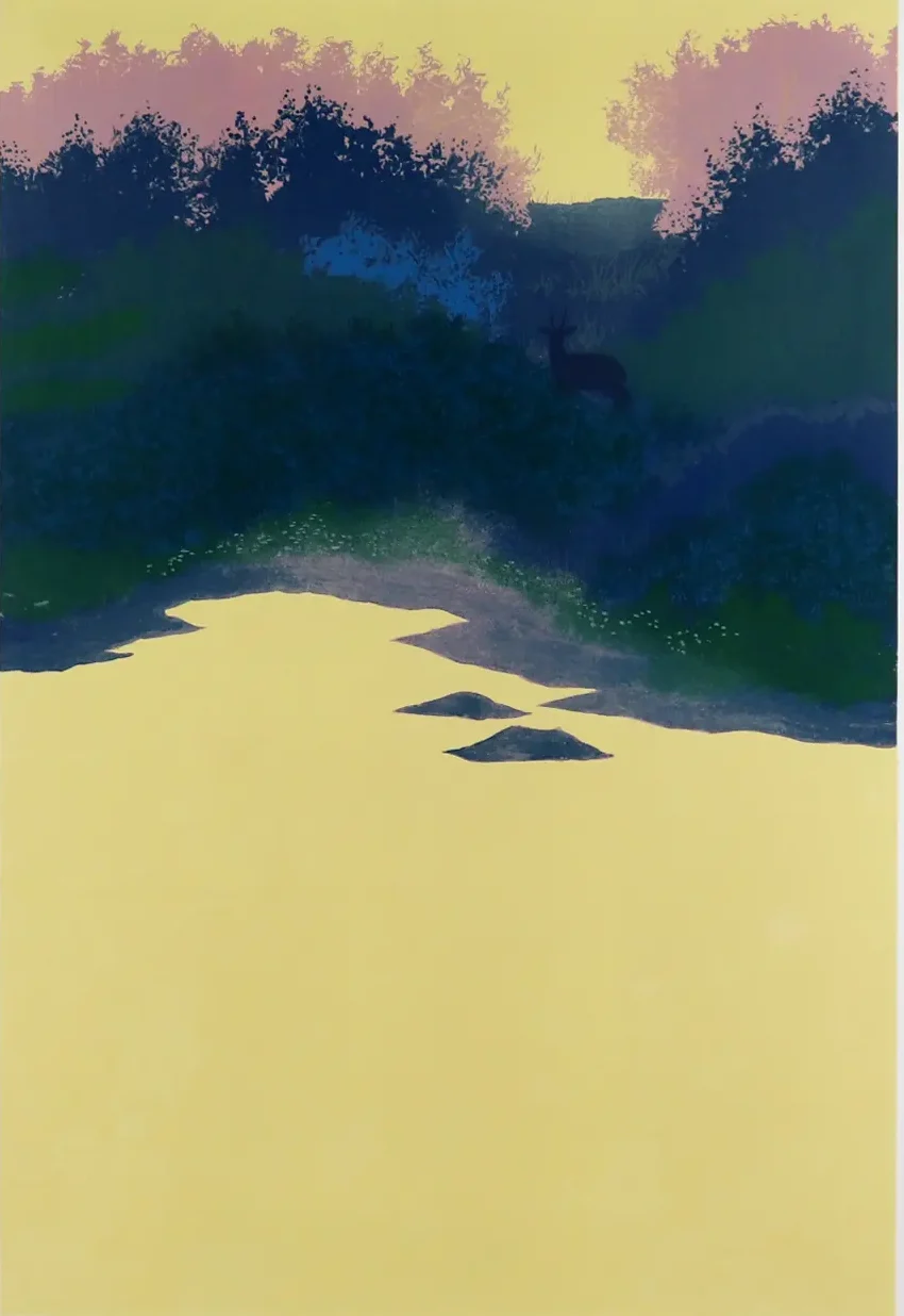 朝の遠景「水の惑星」