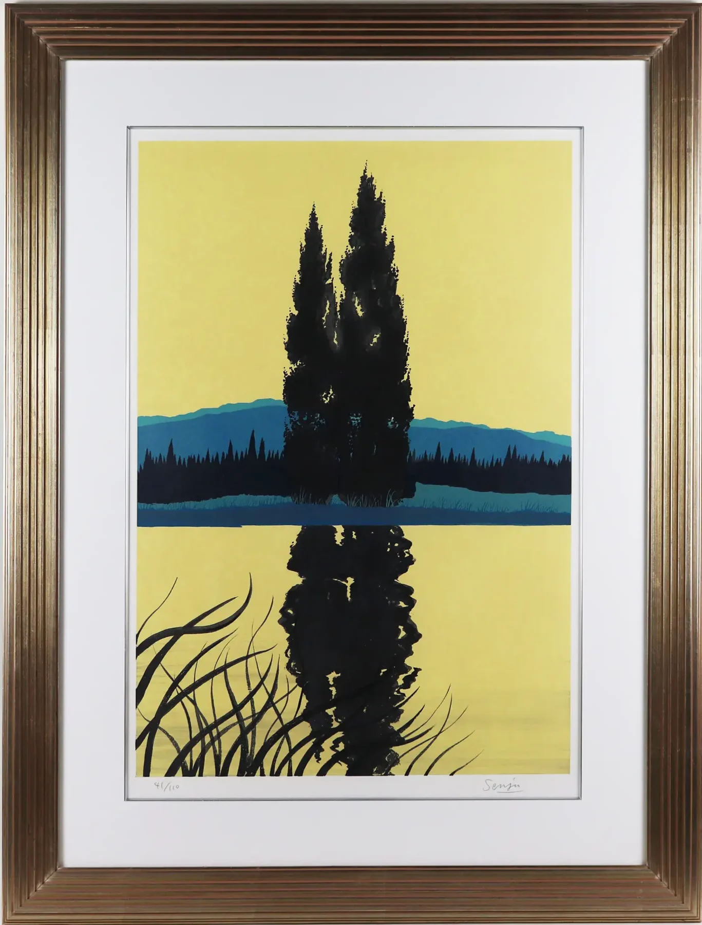 水辺の朝「水の惑星」